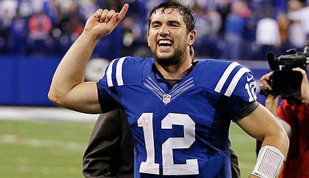 Andrew Luck had a brilliant rookie season for the Indianapolis Colts.