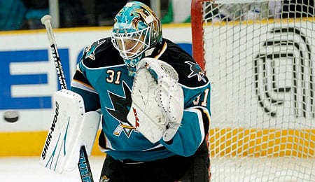Antti Niemi racked up lots of wins for the San Jose Sharks.