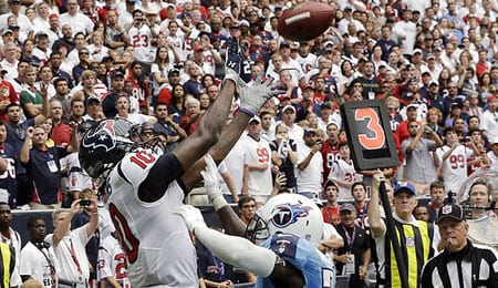 DeAndre Hopkins has been inconsistent for the Houston Texans.