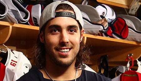 Mathieu Perreault is rolling for the Anaheim Ducks.