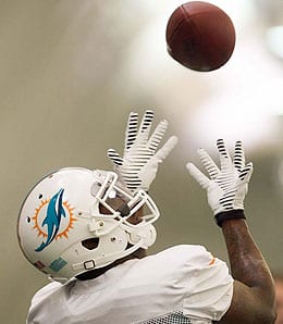 Mike Wallace is getting fed up with the Miami Dolphins offense.