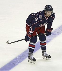Ryan Johanson has played well for the Columbus Blue Jackets.
