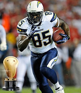 Antonio Gates thinks more of himself than most for the San Diego Chargers.
