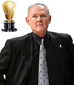 George Karl led the Denver Nuggets to a franchise record in wins.