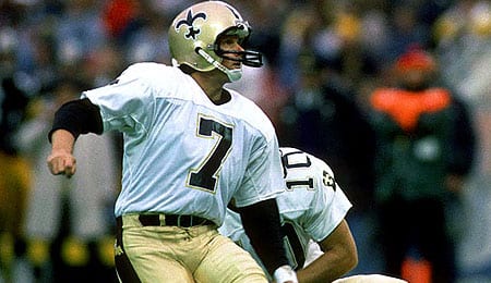 Morten Andersen was a star for the New Orleans Saints.