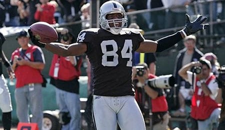 Javon Walker was a major flop for the Oakland Raiders.