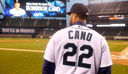Robinson Cano brings his act to the Seattle Mariners.