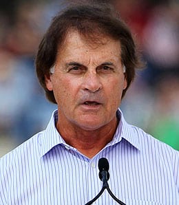 Tony La Russa is headed into the Hall of Fame this summer.