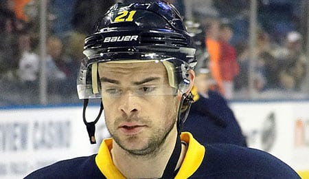 Drew Stafford has been potting goals for the Buffalo Sabres.