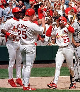 Fernando Tatis was a great slugger for the St. Louis Cardinals.