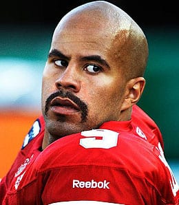 Jon Cornish was named Canada's top athlete for the Calgary Stampeders.
