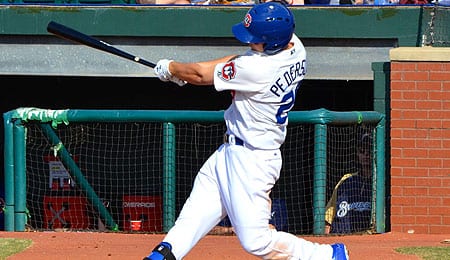 Joc Pederson is ready to play for the Los Angeles Dodgers.