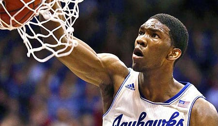 Joel Embiid is drawing interest from the Cleveland Cavaliers.