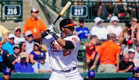 Nelson Cruz has been pounding dingers for the Baltimore Orioles.
