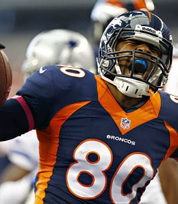 Julius Thomas was great for the Denver Broncos last year.