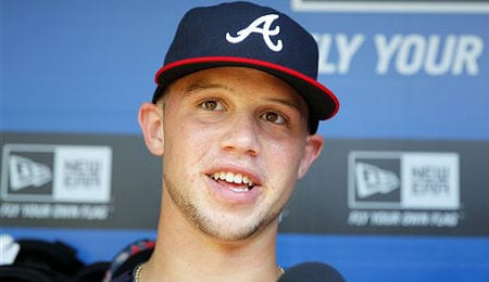 Braxton Davidson is off to a nice start in his pro career for the Atlanta Braves.