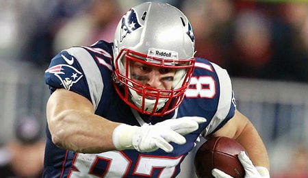 Rob Gronkowski remains one of the top tight ends in the game for the New England Patriots.