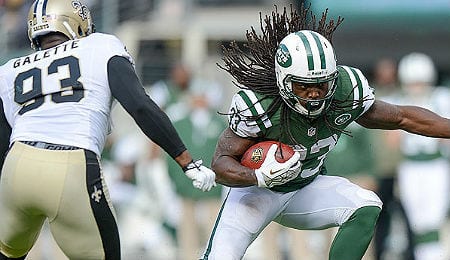 Chris Johnson get to go up against his former team for the New York Jets.