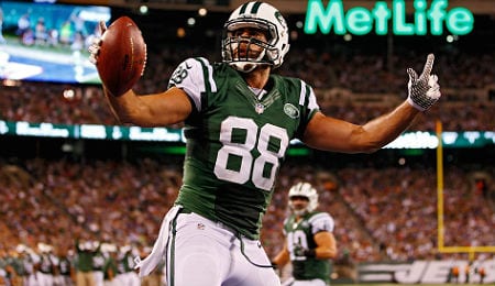 Jace Amaro came up big early on for the New York Jets.