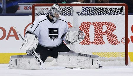 Martin Jones keeps making saves for the Los Angeles Kings.