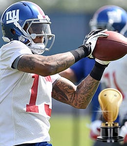 Odell Beckham Jr. was a star for the New York Giants.