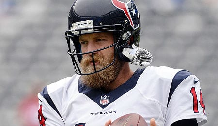 Ryan Fitzpatrick has his flaws for the Houston Texans.