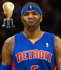 Josh Smith again stunk it up for the Detroit Pistons.