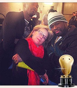 Kobe Bryant, 50 Cent and Meryl Streep together at last!