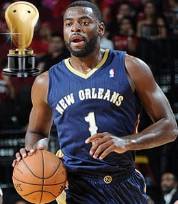 Tyreke Evans finally headed in the right direction for the New Orleans Pelicans.