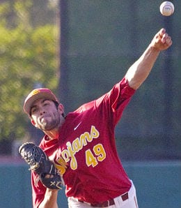 Marc Huberman suffered the University of Southern California Trojans first loss of the season.
