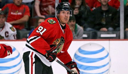 Brad Richards brings tons of experience to the Chicago Blackhawks.
