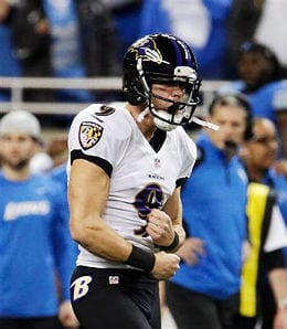 Justin Tucker sure kicks a lot of field goals for the Baltimore Ravens.