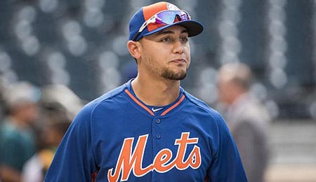 Michael Conforto has been killing righties for the New York Mets.