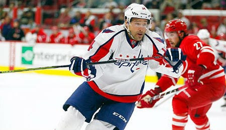 Justin Williams is off to a nice start with the Washington Capitals.
