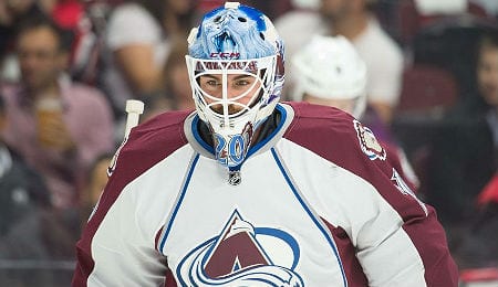 Reto Berra has been seeing a decent amount of action for the Colorado Avalanche.