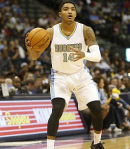 Gary Harris is starting to score for the Denver Nuggets.