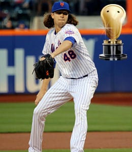 Jacob DeGrom lets his freak flag fly for the New York Mets.