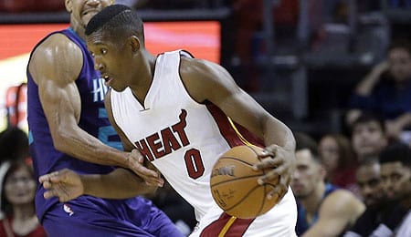 Josh Richardson is shooting the lights out for the Miami Heat.