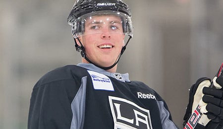 Tanner Pearson has set a new career high in penalty minutes for the Los Angeles Kings.