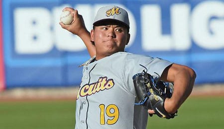 Chih-Wei Hu has been dealing in the minors for the Tampa Bay Rays.