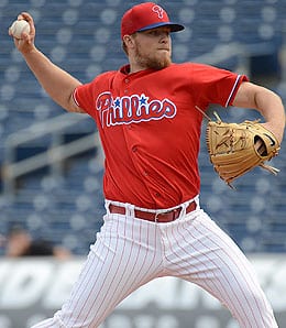Jake Thompson had a rough debut for the Philadelphia Phillies.