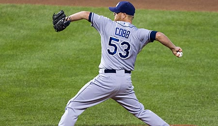 Alex Cobb has made a triumphant return for the Tampa Bay Rays.