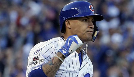 Javier Baez came up big for the Chicago Cubs.