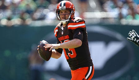 Josh McCown looked good for the Cleveland Browns in Week Two.