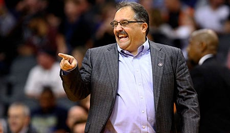 Stan Van Gundy will try to drive the Detroit Pistons back to the playoffs.