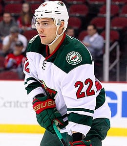 Nino Niederreiter is really starting to produce for the Minnesota Wild.