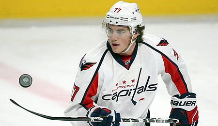 T.J. Oshie has been playing out of his head for the Washington Capitals.