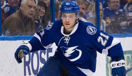 Brayden Point is enjoying life on the top line for the Tampa Bay Lightning.