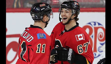 Michael Frolik has gotten hot at the right time for the Calgary Flames.