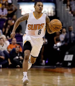 Tyler Ulis is benefiting from the youth movement on the Phoenix Suns.